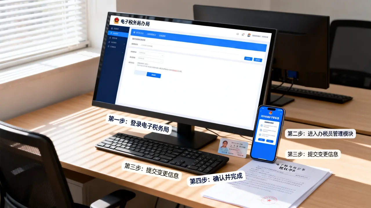 办税员如何变更?电子税务局办税员变更流程详解-图2 办税员如何变更?电子税务局办税员变更流程详解-图2