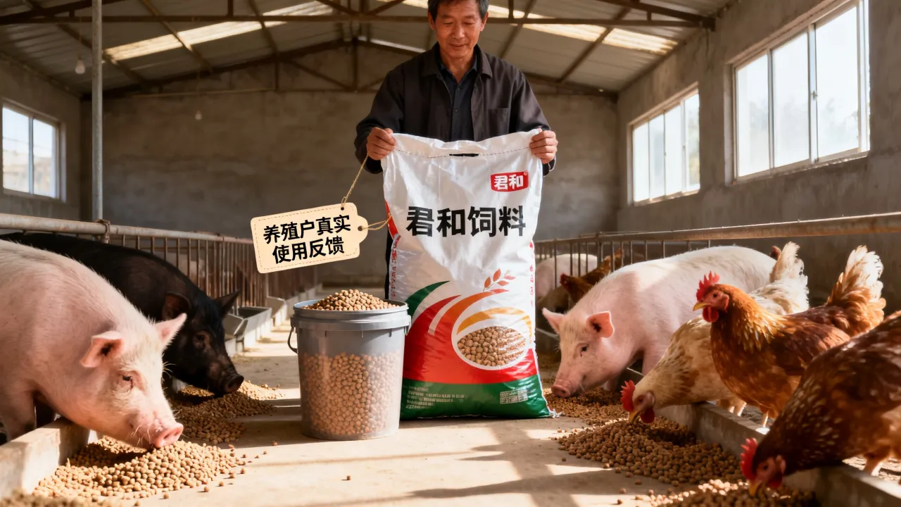 君和饲料怎么样,养殖户真实使用口碑好不好-图2 君和饲料怎么样,养殖户真实使用口碑好不好-图2