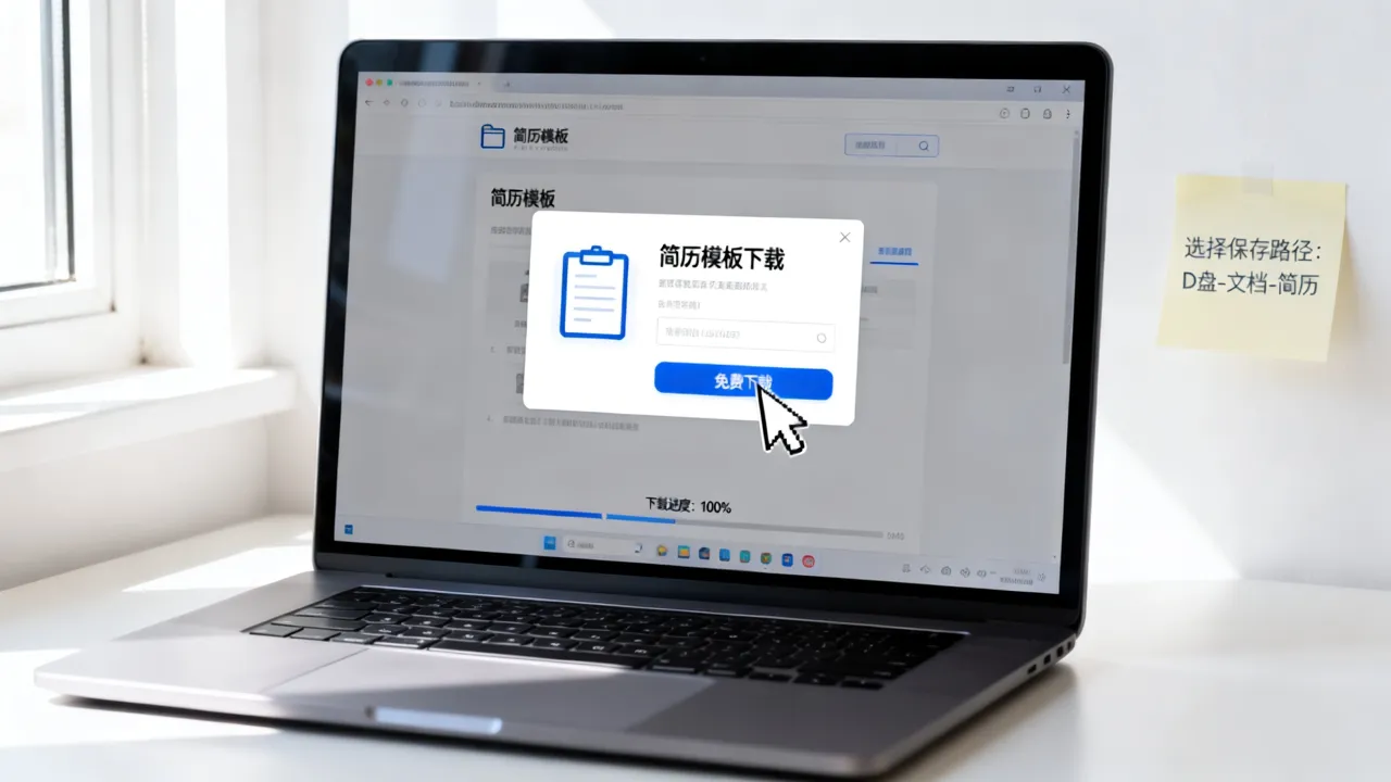 简历模板怎么下载?免费简历模板怎么下载到电脑?-图2 简历模板怎么下载?免费简历模板怎么下载到电脑?-图2