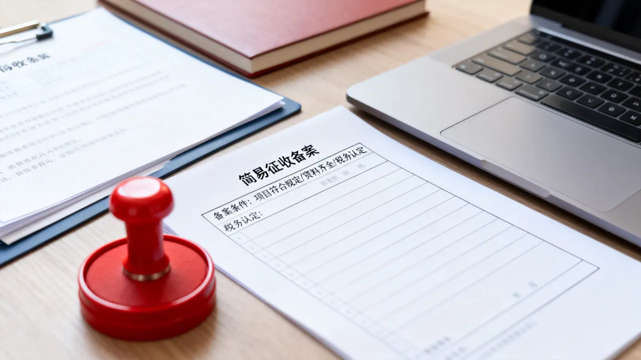 如何简易征收备案,简易征收备案需要什么条件-图2 如何简易征收备案,简易征收备案需要什么条件-图2