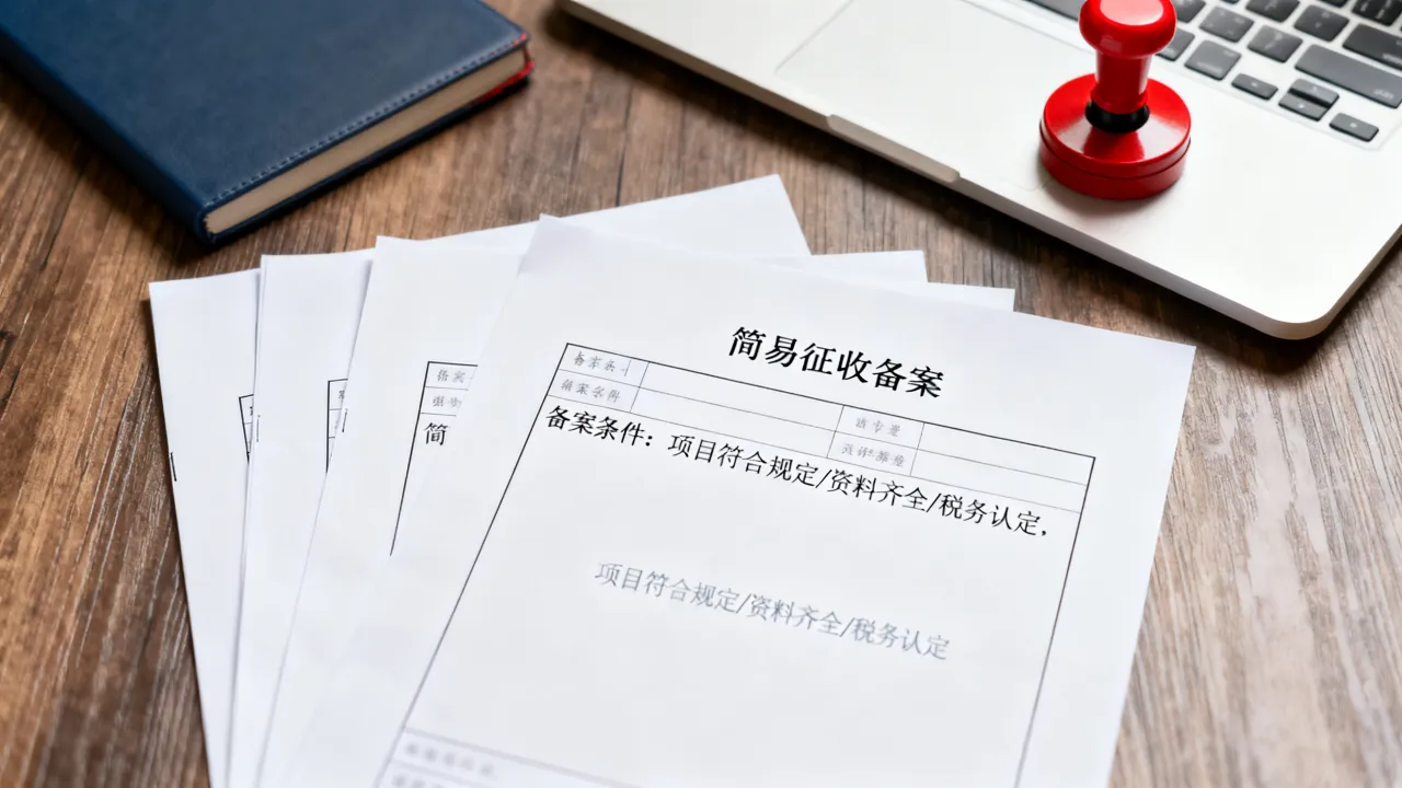 如何简易征收备案,简易征收备案需要什么条件-图3 如何简易征收备案,简易征收备案需要什么条件-图3