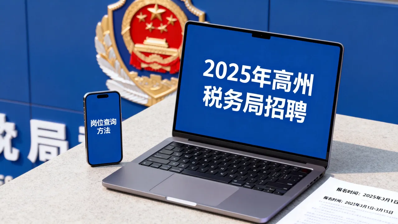 高州税务局招聘信息在哪看？2025年最新岗位查询方法