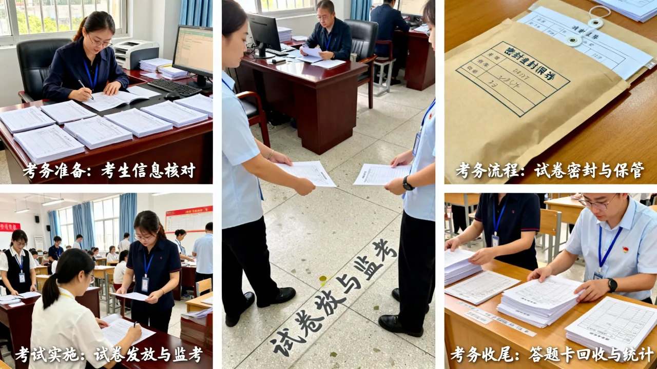 人事考试考务工作包括哪些内容?人事考试考务工作流程是什么?