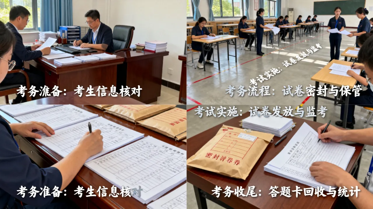 人事考试考务工作包括哪些内容？人事考试考务工作流程是什么？-图3