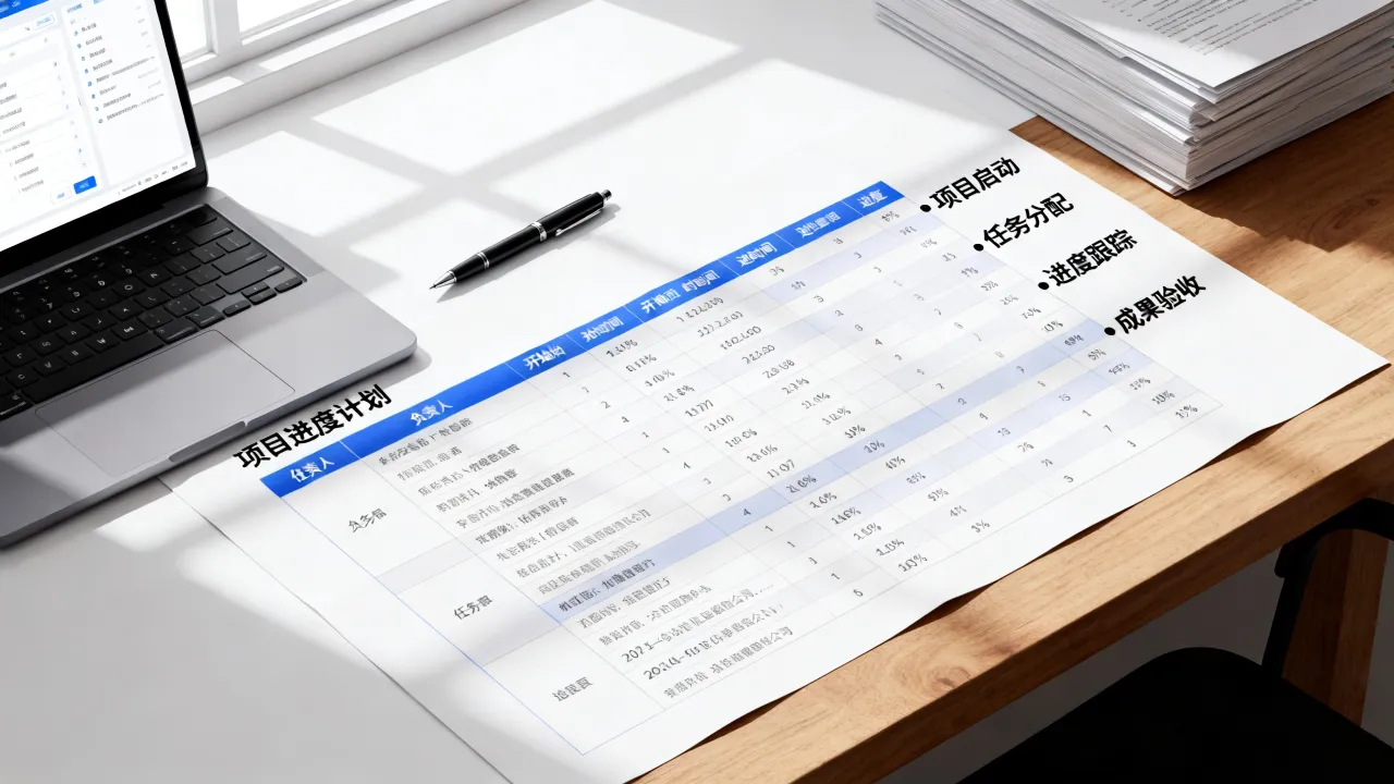 项目管理怎么填?项目进度计划表制作方法有哪些-图2 项目管理怎么填?项目进度计划表制作方法有哪些-图2