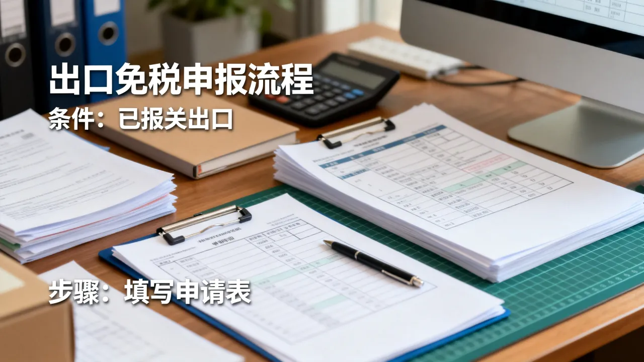 出口免税如何申报?出口免税申报条件和流程有哪些-图3 出口免税如何申报?出口免税申报条件和流程有哪些-图3