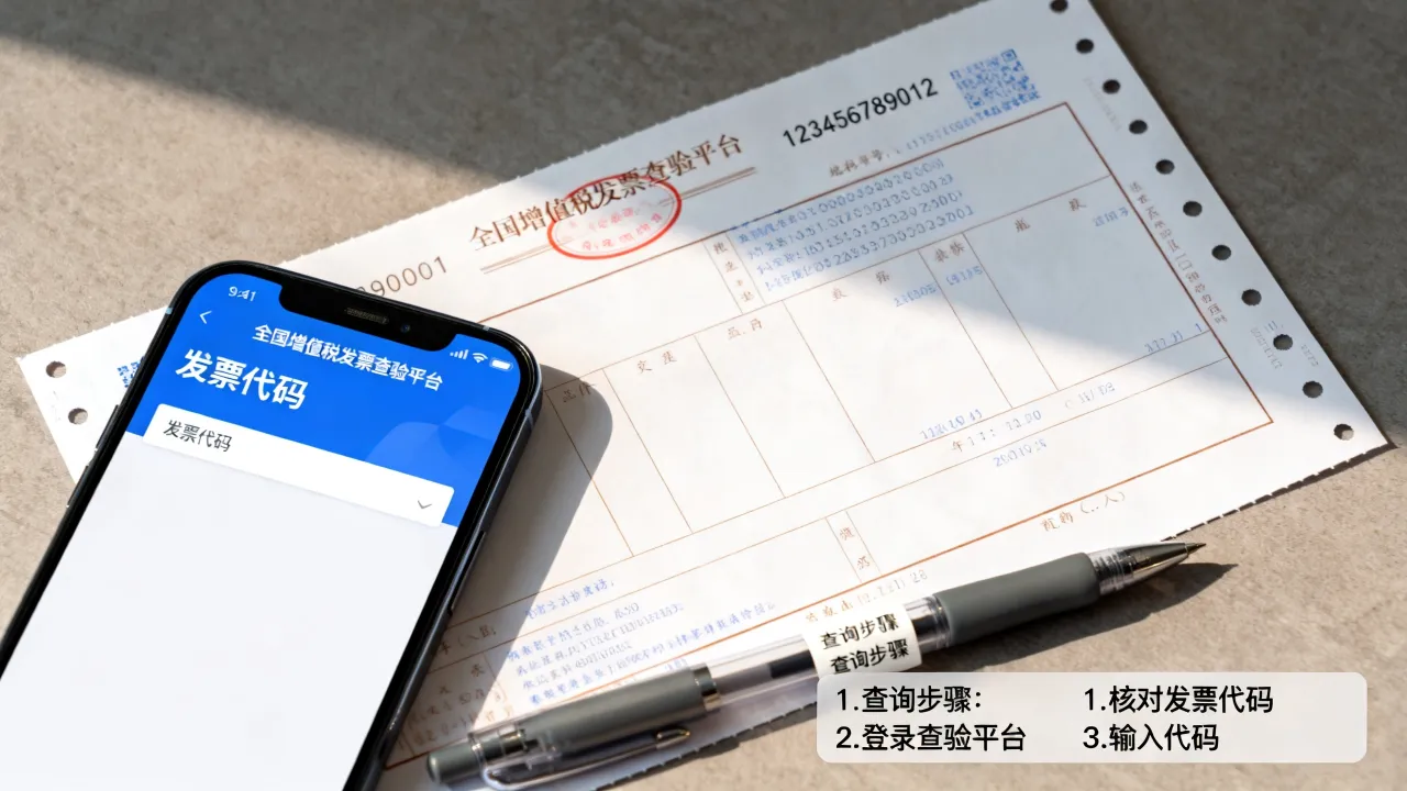 发票代码如何查询,发票代码在哪里看?