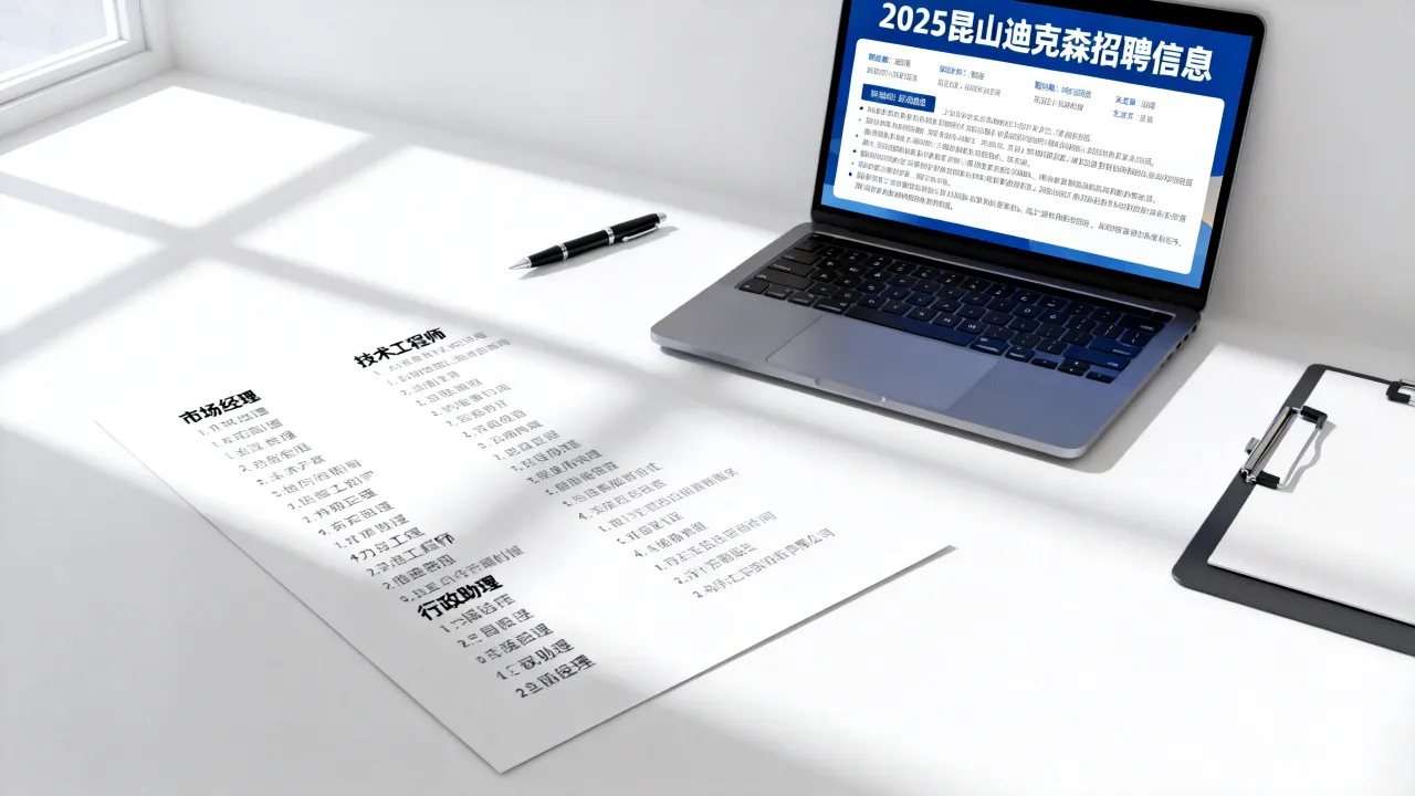 昆山迪克森招聘职位有哪些，2025招聘信息怎么查-图2