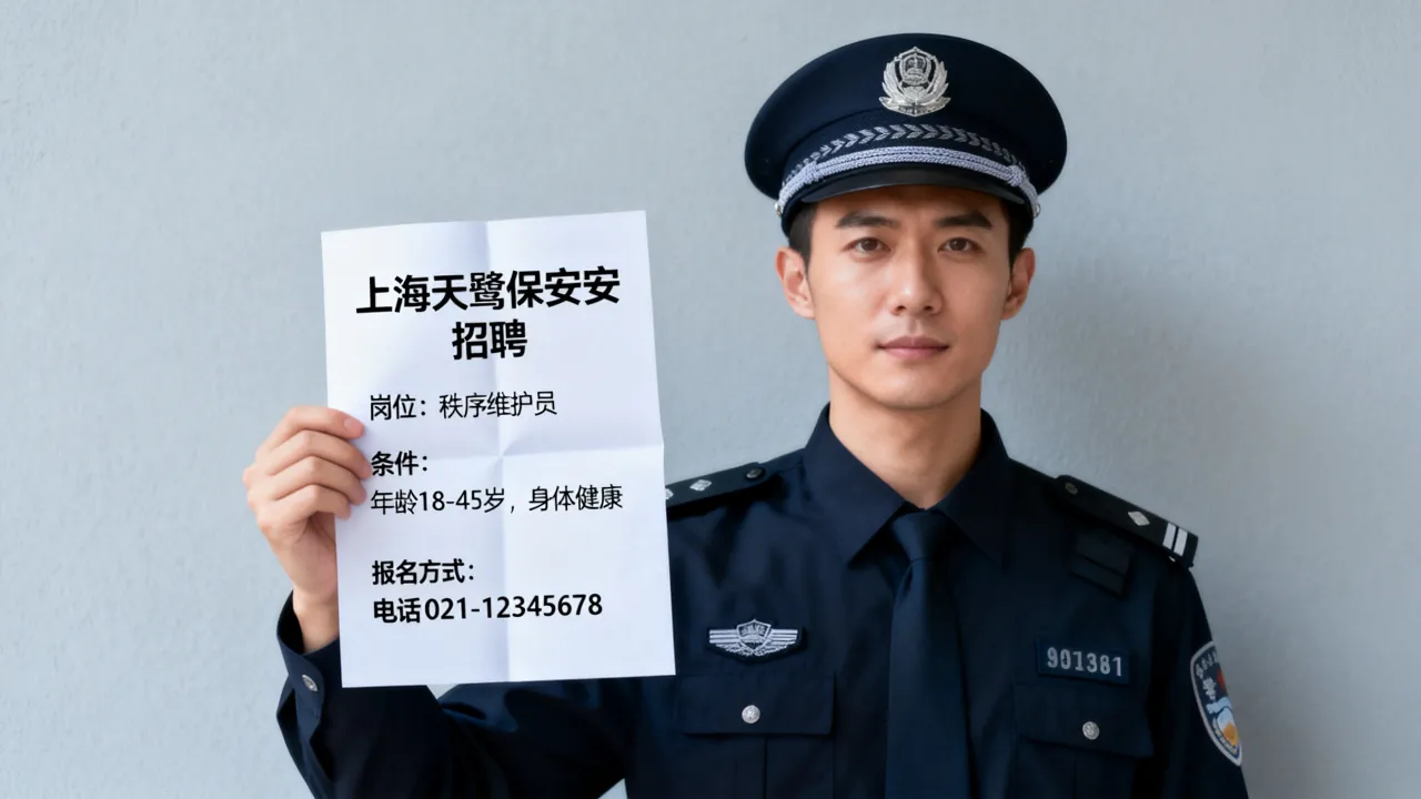 上海天鹭保安招聘信息?上海天鹭保安招聘条件及报名方式?