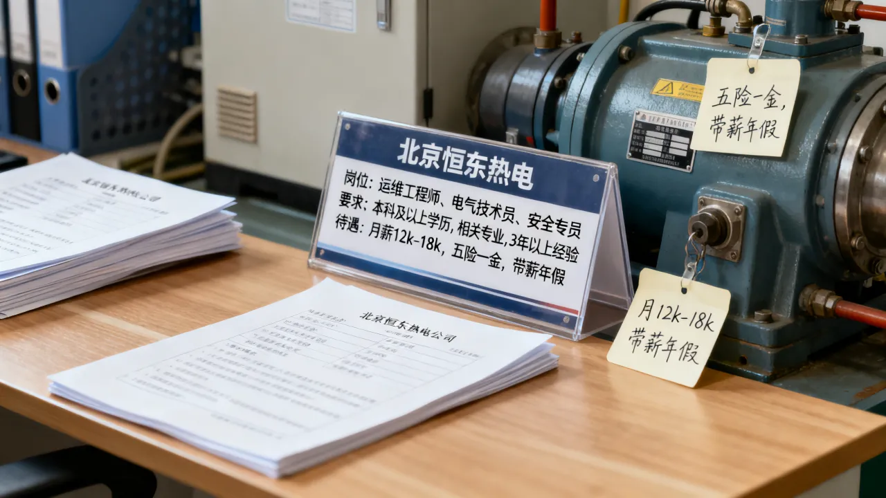 北京恒东热电公司招聘什么岗位,招聘要求及待遇怎么样?-图2 北京恒东热电公司招聘什么岗位,招聘要求及待遇怎么样?-图2