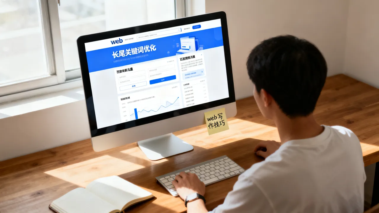 web中怎么写，怎么利用长尾关键词优化百度搜索流量？