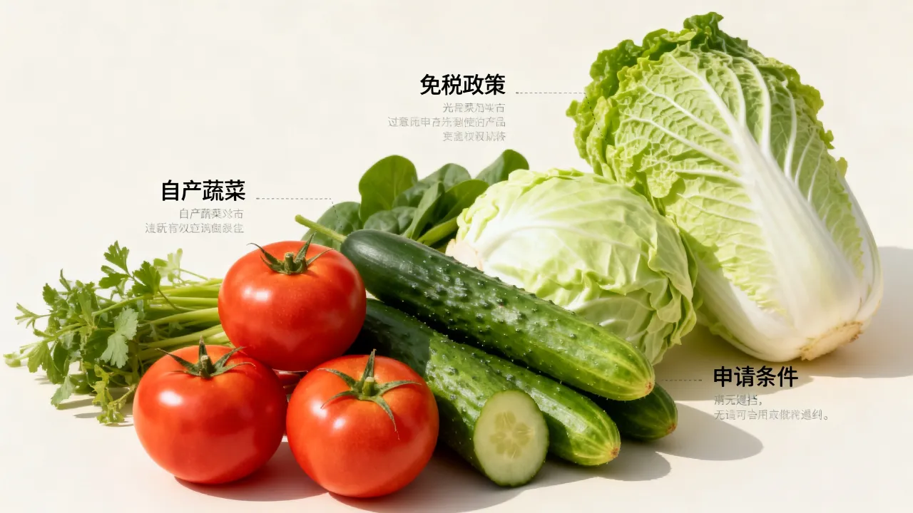 蔬菜如何申请免税？自产蔬菜免税政策条件有哪些-图3