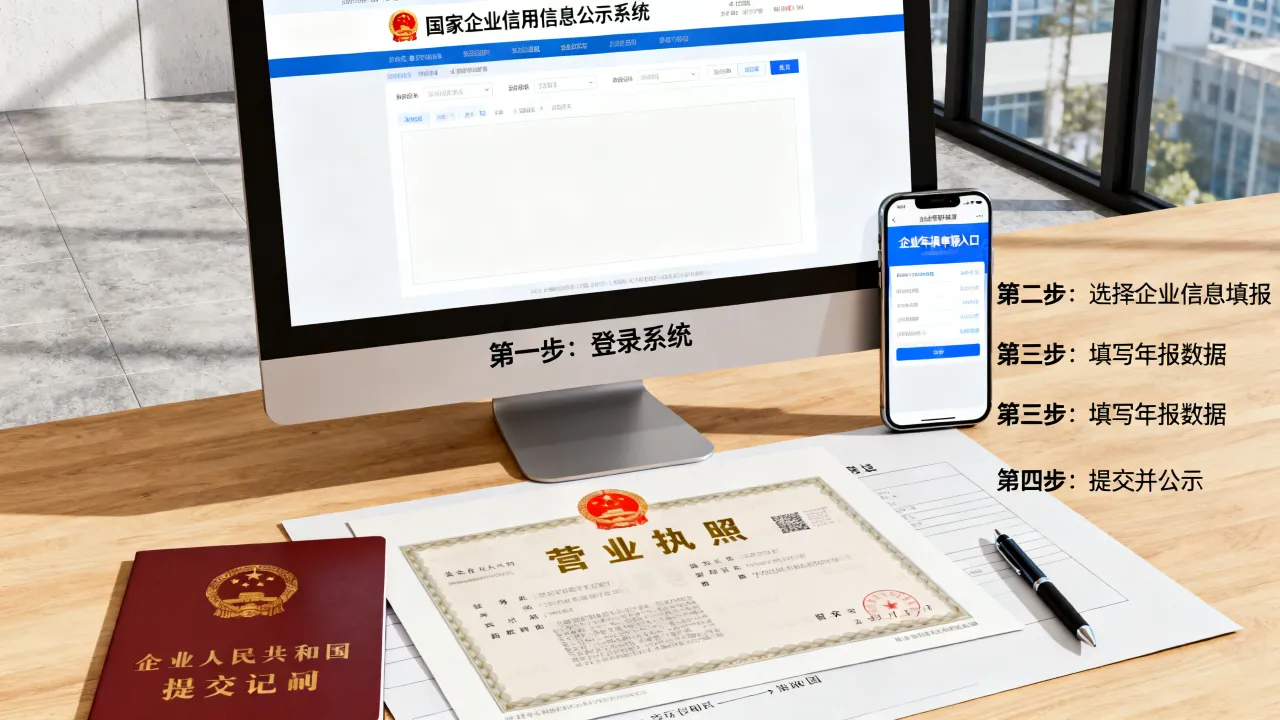 怎么样查询企业年报，企业年报网上申报流程是什么？-图3