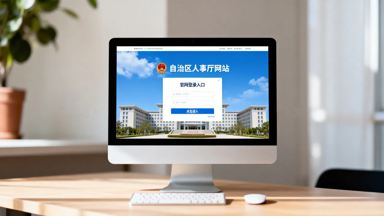 自治区人事厅网站官网登录入口在哪个页面，怎么进入？-图3