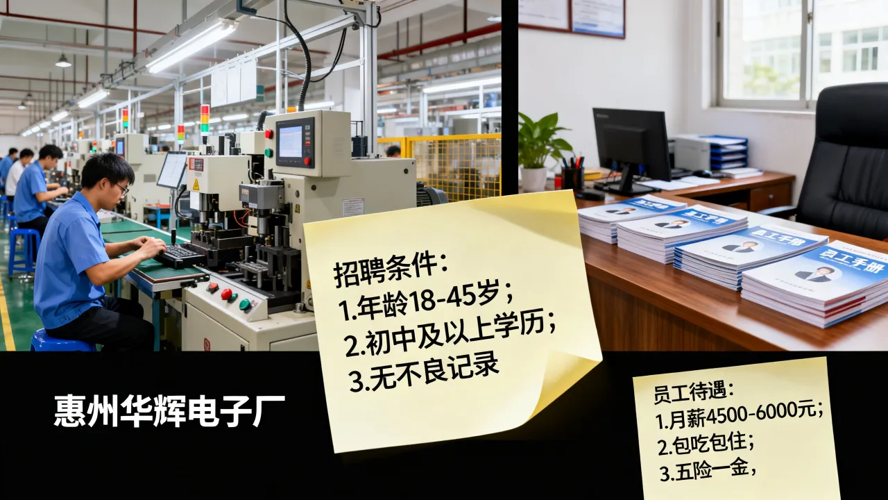 惠州华辉电子招聘条件有哪些？华辉电子厂员工待遇如何？