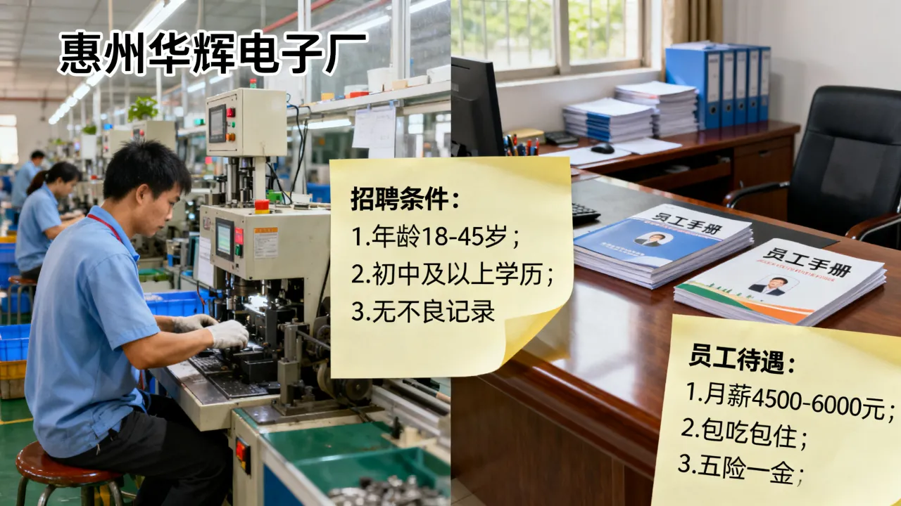 惠州华辉电子招聘条件有哪些?华辉电子厂员工待遇如何?-图2 惠州华辉电子招聘条件有哪些?华辉电子厂员工待遇如何?-图2