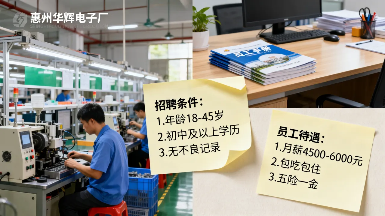 惠州华辉电子招聘条件有哪些?华辉电子厂员工待遇如何?-图3 惠州华辉电子招聘条件有哪些?华辉电子厂员工待遇如何?-图3