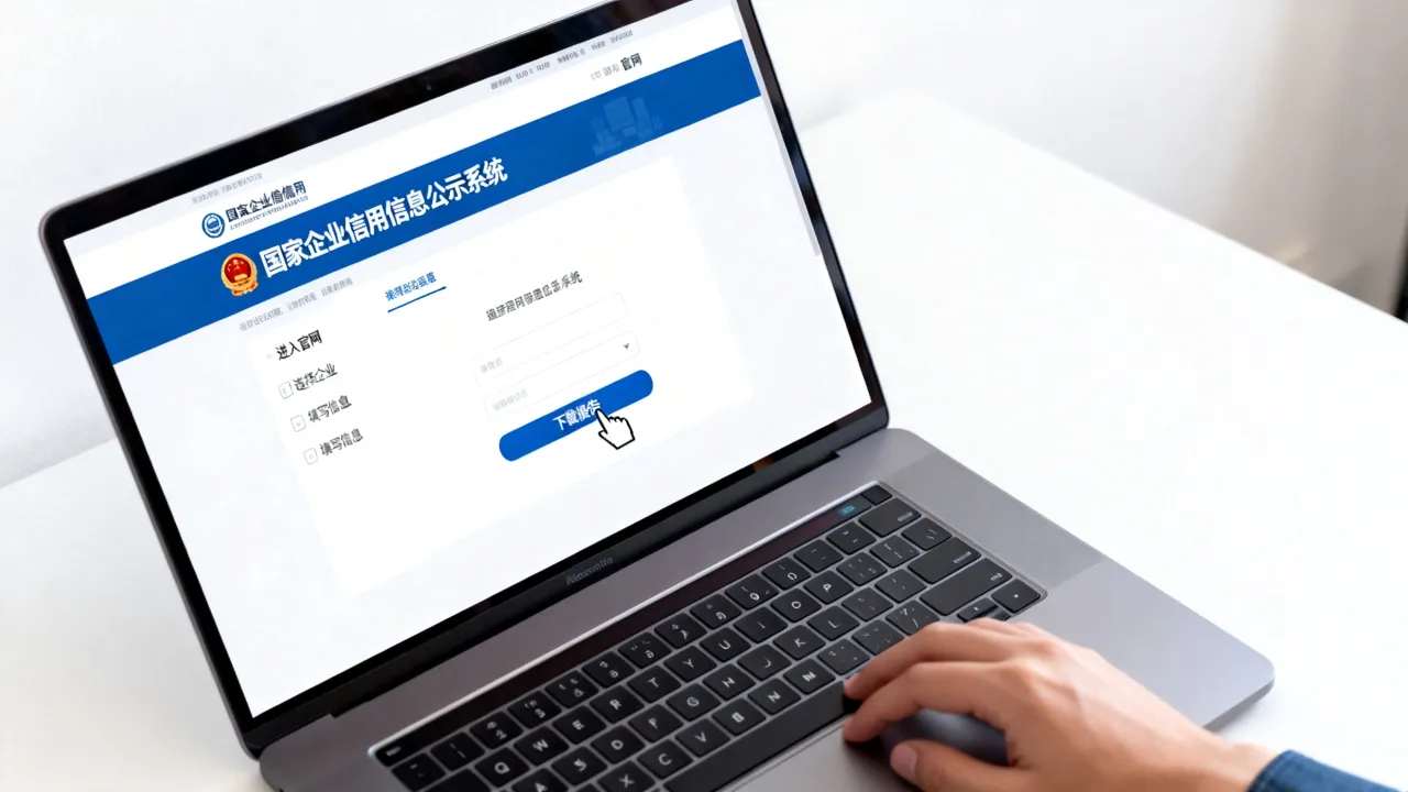 怎么样下载公示系统，如何在国家企业信用信息公示系统官网下载报告？-图3