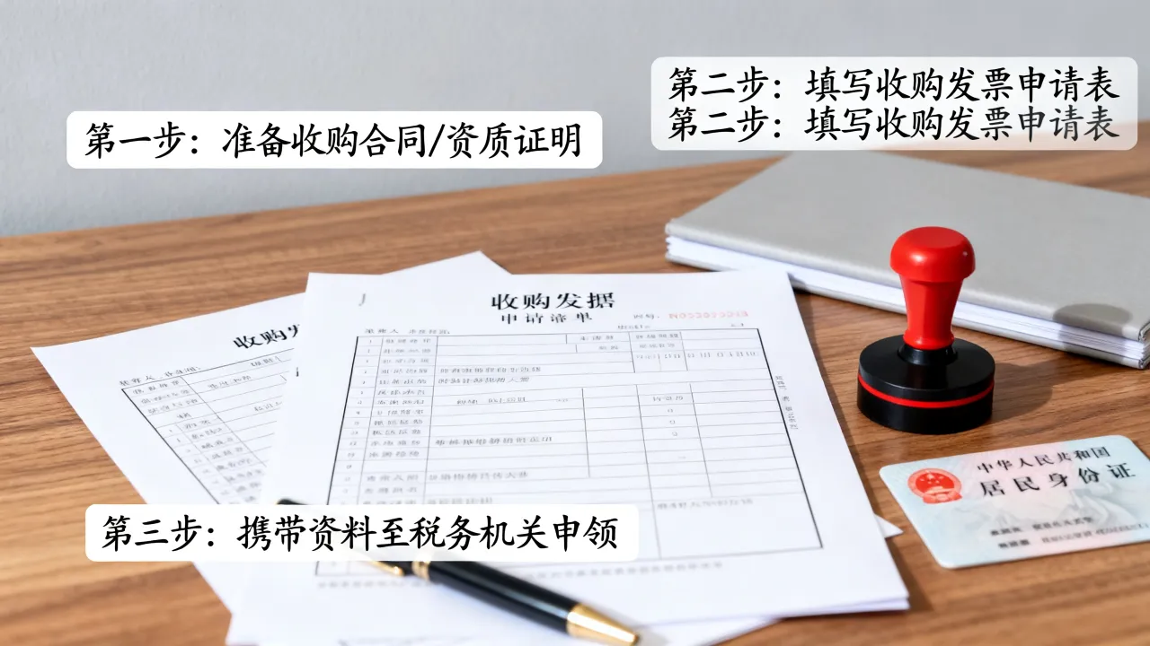 如何购买收购发票？收购发票申领流程及开具条件是什么