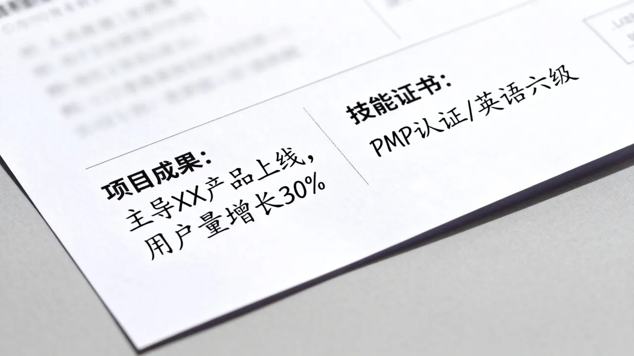 简历里的highlight到底该怎么写，才能让HR一眼看到重点-图3