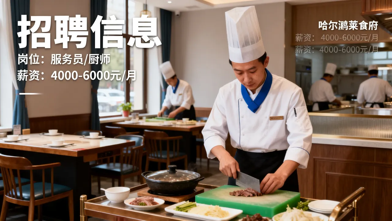 哈尔滨鹏莱食府招聘靠谱吗,工资待遇怎么样啊