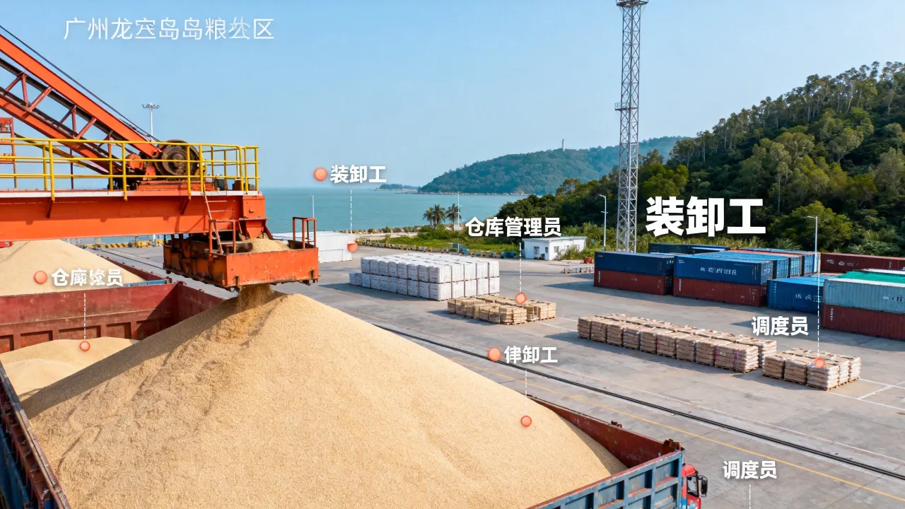 广州龙穴岛粮食码头招聘吗，龙穴岛粮食码头招聘岗位有哪些？-图2