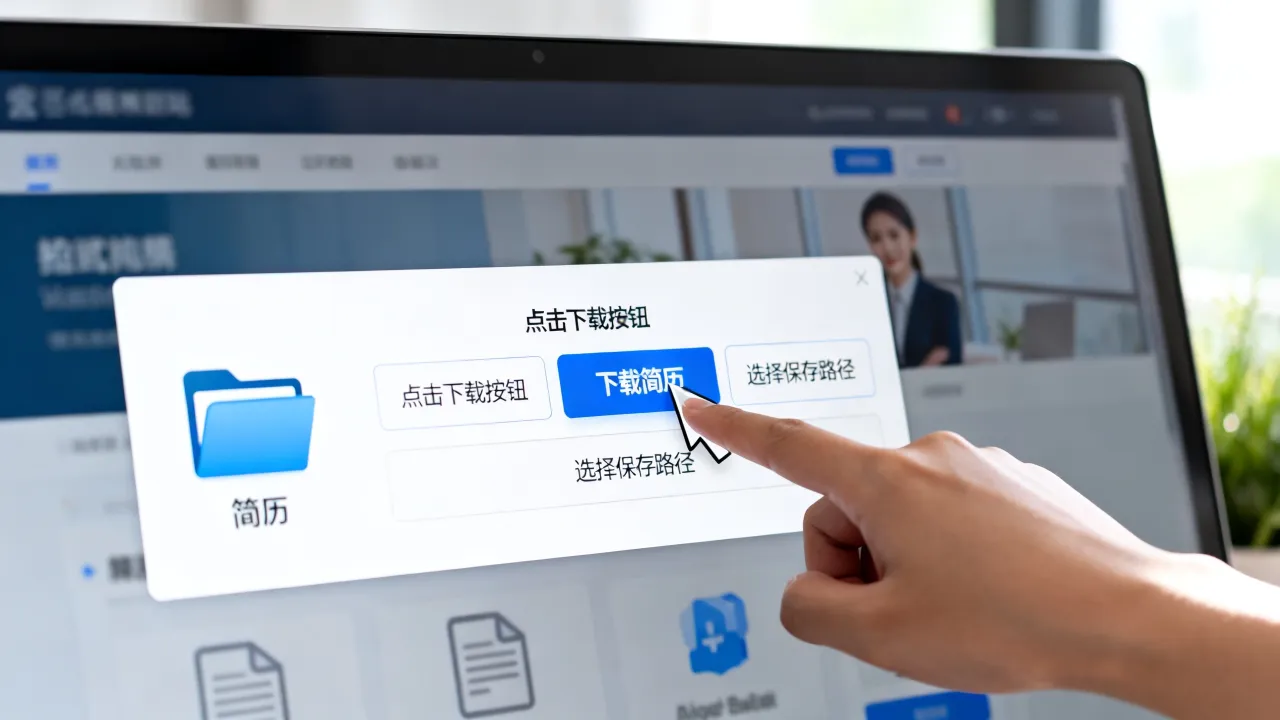 怎么下载别人简历，如何下载招聘网站上的简历？