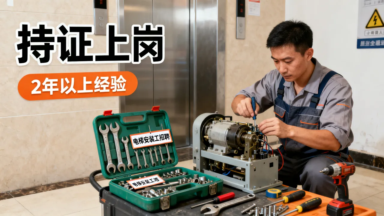 内江电梯公司安装招聘靠谱吗,内江电梯安装工招聘要求有哪些?