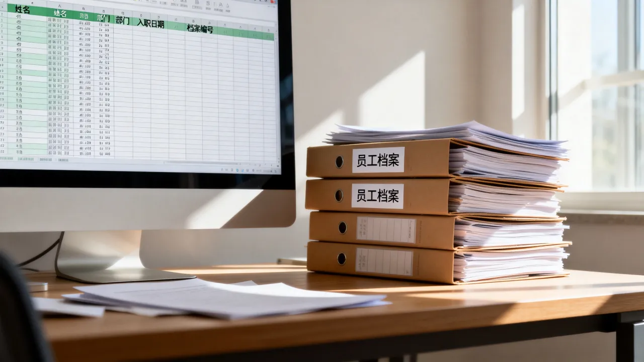 人事档案管理系统Excel怎么做？，人事档案Excel怎么用-图2