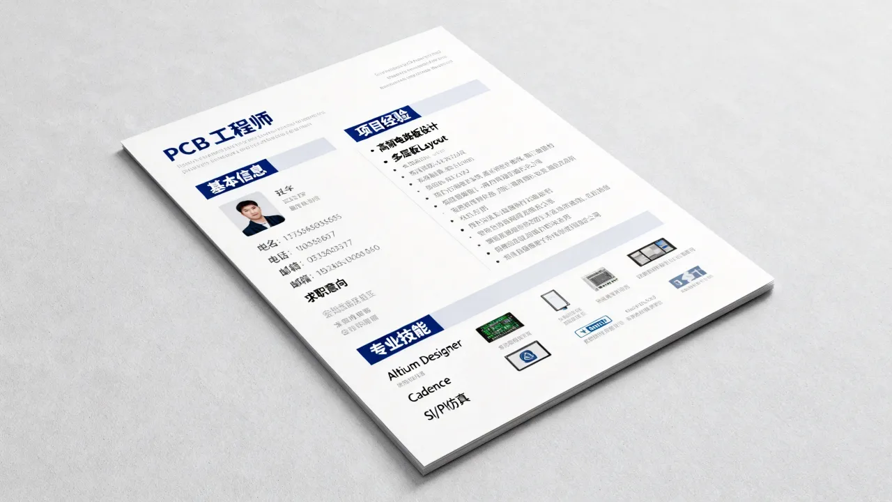 PCB简历怎么写才能过筛？求职PCB工程师简历重点是什么？-图3