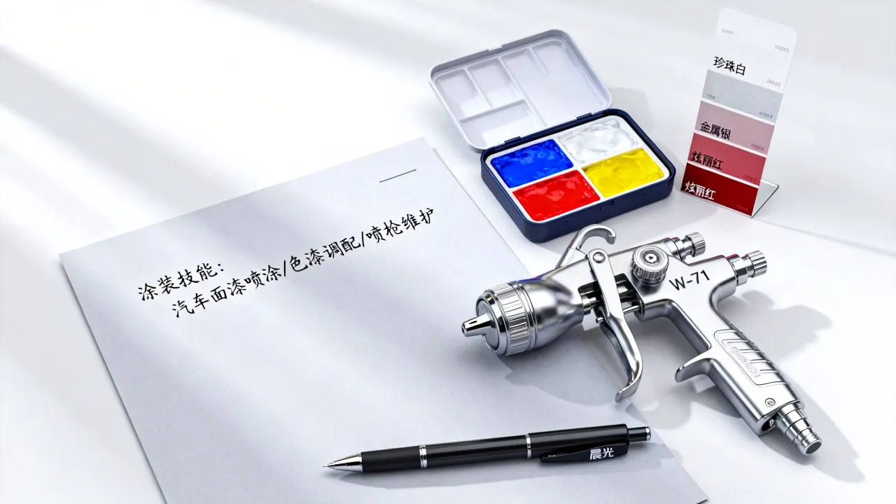 涂装简历怎么写?新手如何写涂装岗位求职简历-图3 涂装简历怎么写?新手如何写涂装岗位求职简历-图3