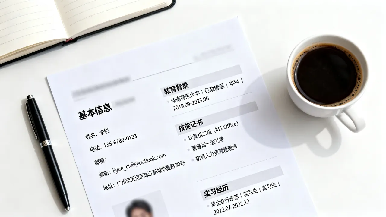文职怎么写简历，零经验求职者如何写出高通过率的简历？