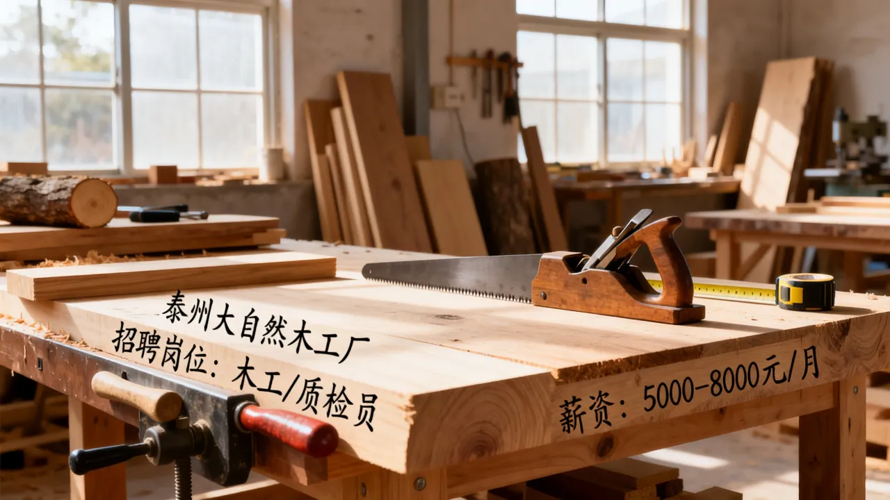 泰州大自然木工厂招聘是真的吗?工资待遇怎么样?