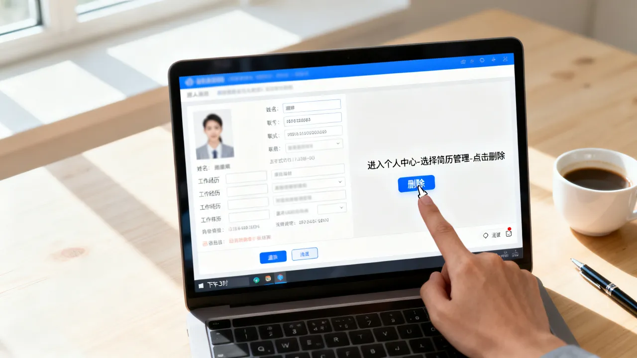 工作简历怎么取消，如何删除招聘网站上的个人简历