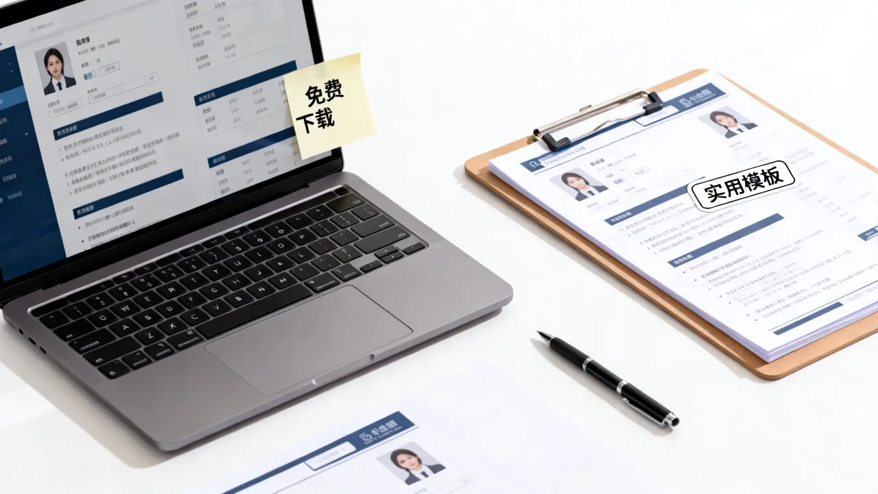 怎么找到简历模板，怎么免费下载好看又实用的简历模板