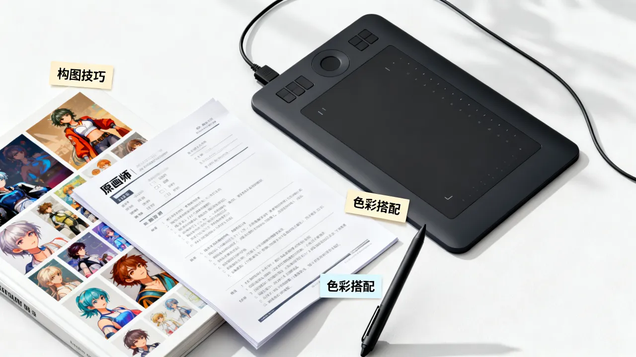 原画简历怎么写才能打动HR,原画师求职简历制作技巧