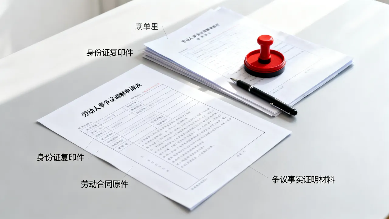 劳动人事争议调解组织如何申请？需要什么材料-图2