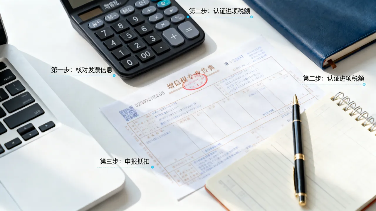 销项税额怎么抵扣进项?增值税抵扣操作步骤详解