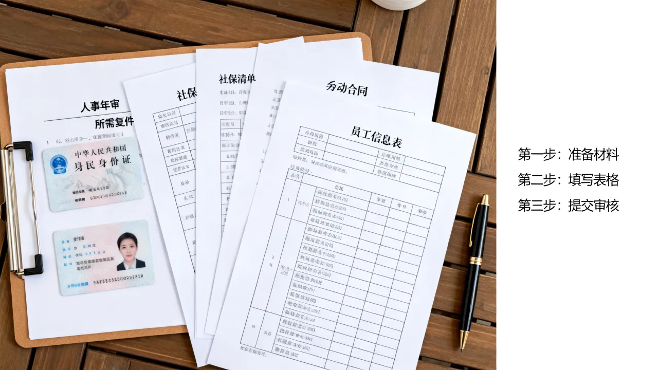 人事年审怎么做?人事年审流程及所需材料详解,新手必看-图2 人事年审怎么做?人事年审流程及所需材料详解,新手必看-图2