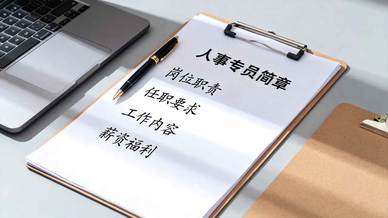 人事专员简章怎么写？人事专员简章主要包含哪些内容？
