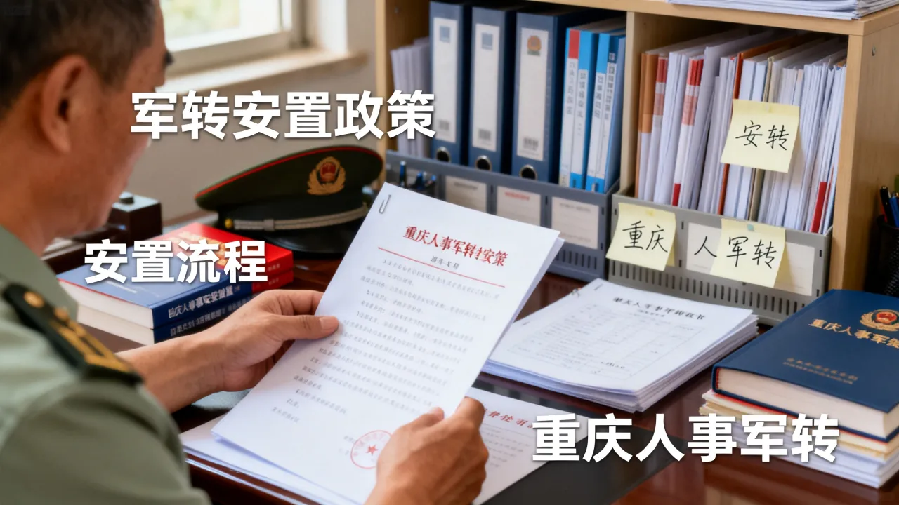 重庆人事军转有哪些安置政策？军转干部怎么安置，重庆人事军转流程。