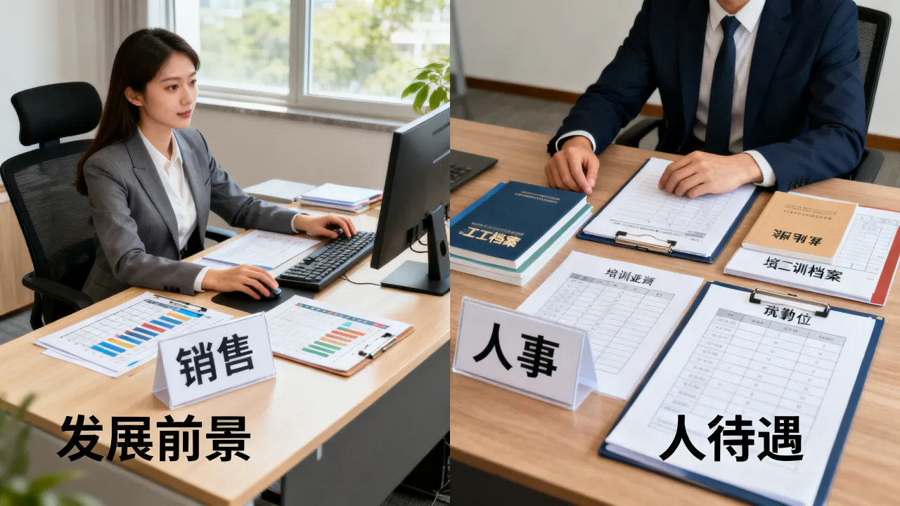 销售和人事哪个好？哪个岗位发展前景好待遇高？