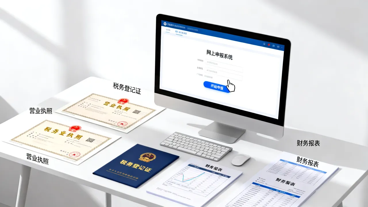 公司如何网上申报，公司网上申报流程及所需材料有哪些？