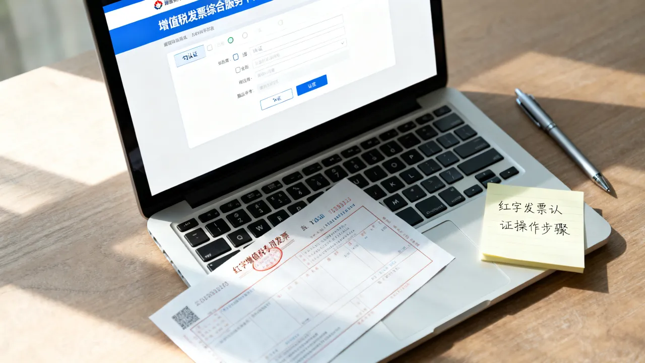 红字发票认证怎么操作？红字发票需要勾选认证吗？