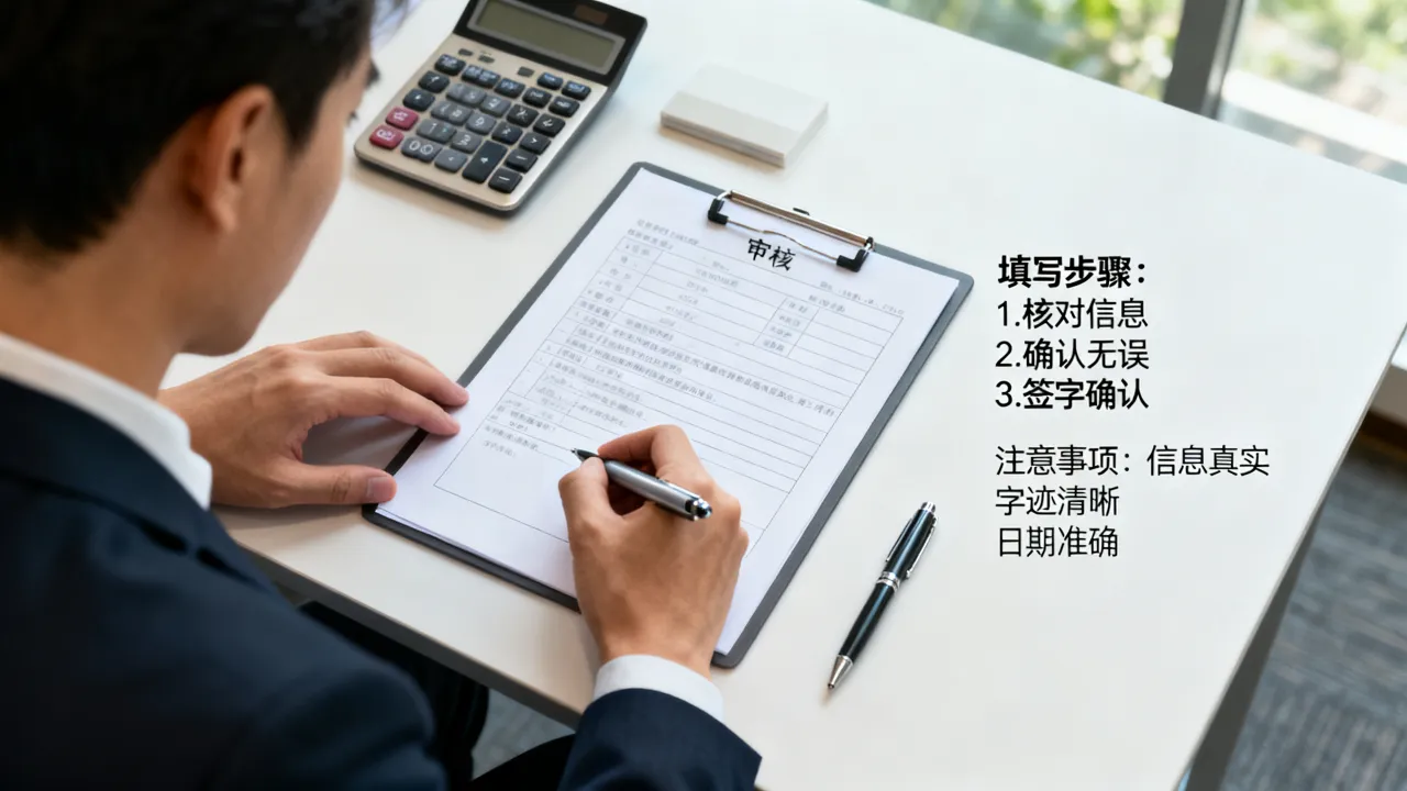 审核人员怎么填写，审核人员填写流程和注意事项