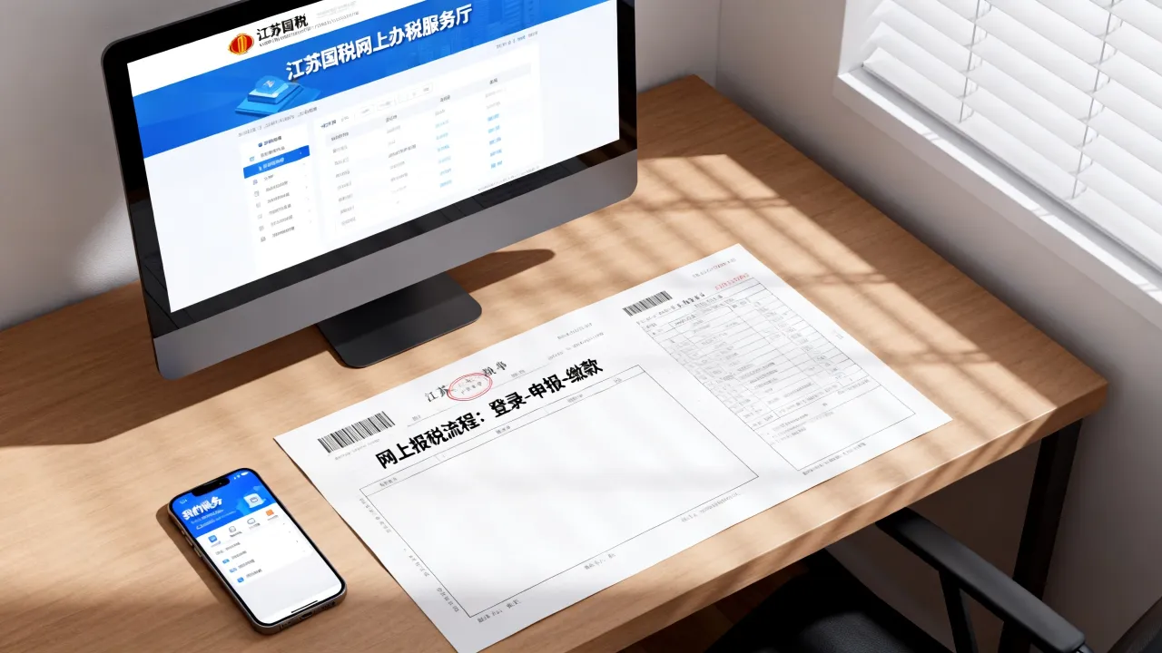 江苏国税如何查询?网上报税流程是什么?-图3 江苏国税如何查询?网上报税流程是什么?-图3