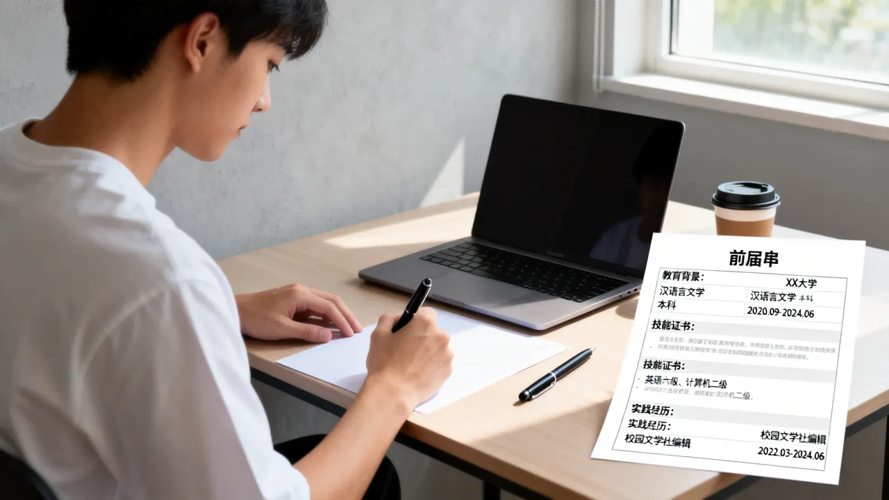 怎么制作精品简历,没有工作经验的应届生该如何写出亮点?-图3 怎么制作精品简历,没有工作经验的应届生该如何写出亮点?-图3