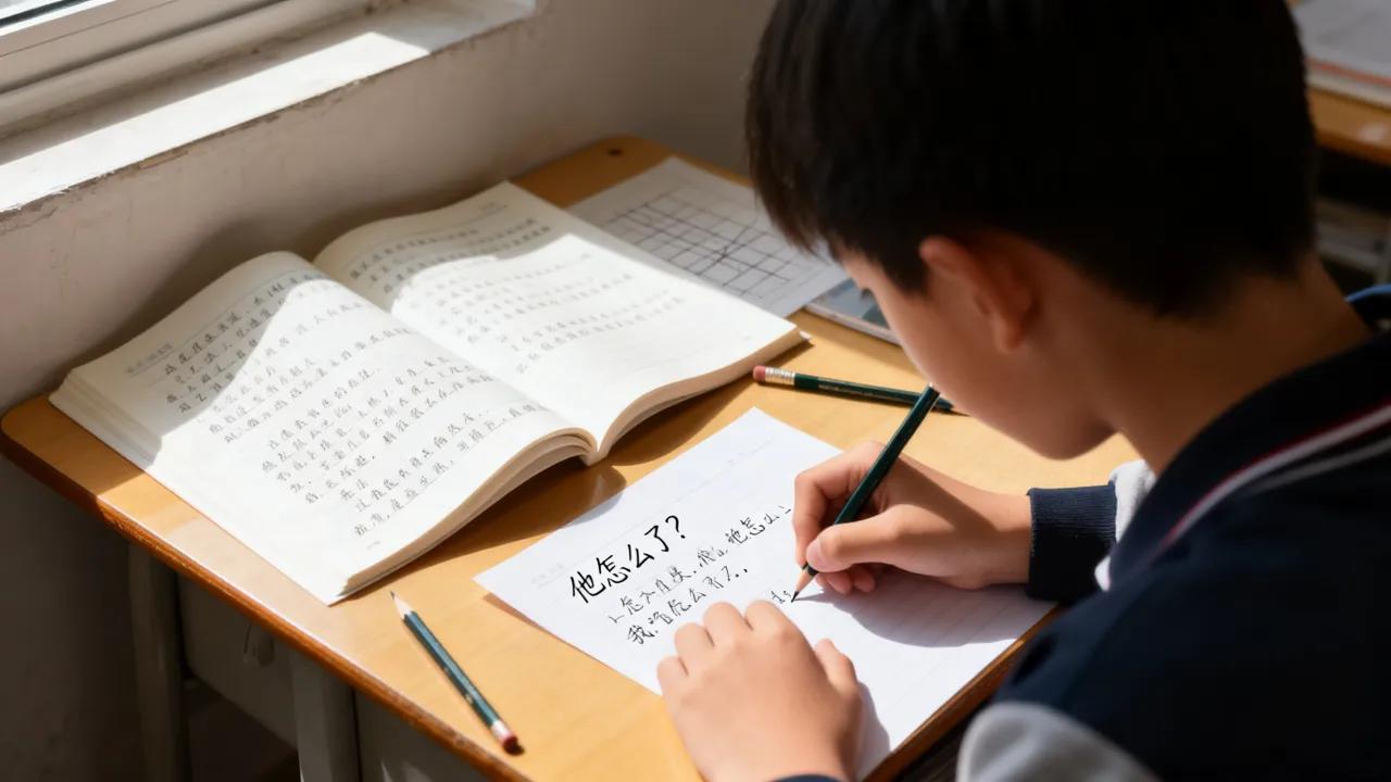 他怎么了作文怎么写?他怎么了作文范文大全及写作思路
