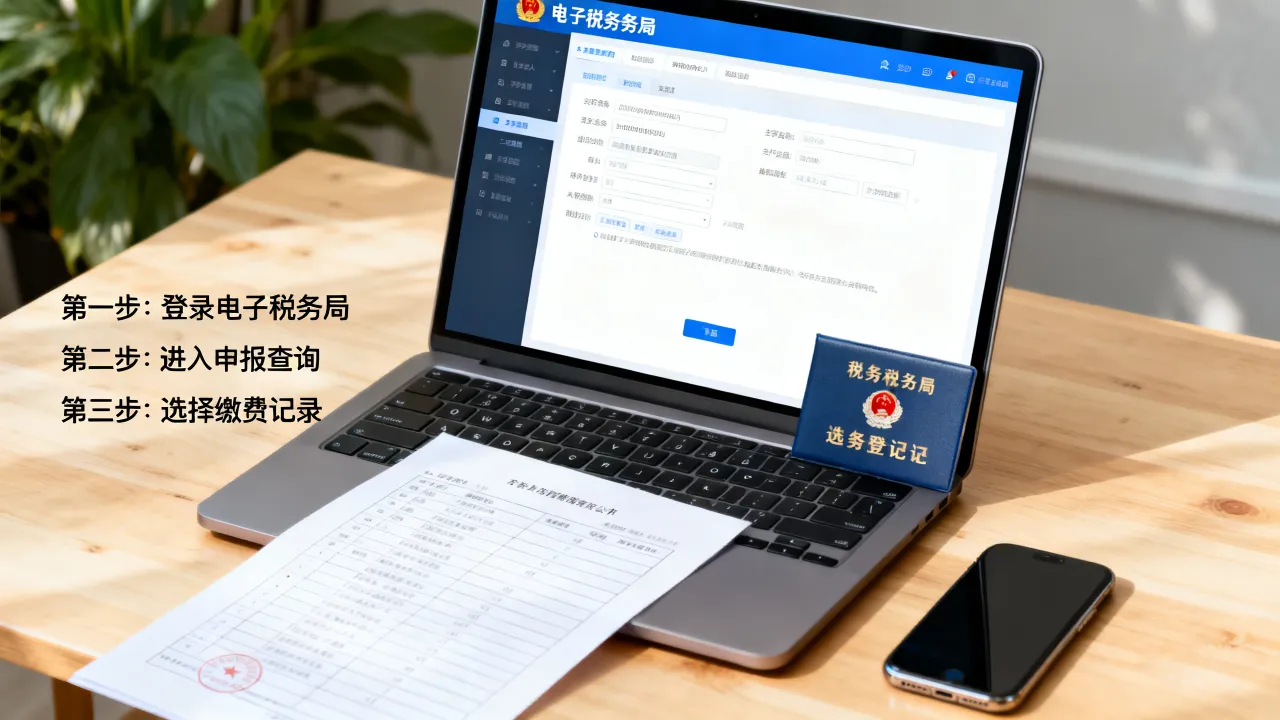 公司地税如何查询,企业地税缴费记录查询步骤