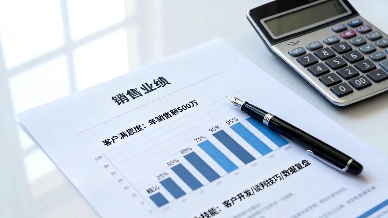 怎么编写销售简历?销售简历怎么写才能突出业绩吸引HR-图3 怎么编写销售简历?销售简历怎么写才能突出业绩吸引HR-图3